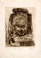 Paul JOUVE (1878-1973) - Tour aux quatre visages de Brahma. Bayon, angkor. C1935.